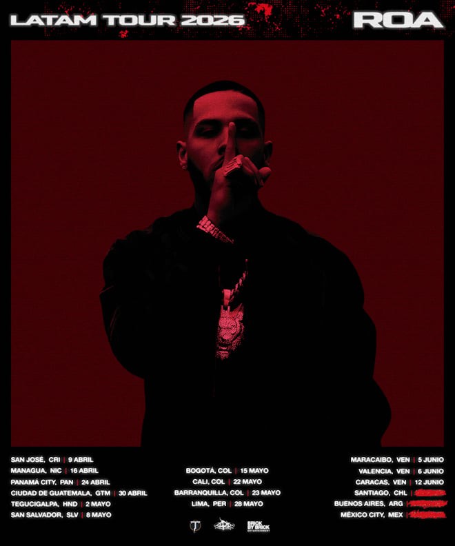 Musiva De Roa ROA Coca-Cola Music Hall sold out: debut histórico y gira LATAM